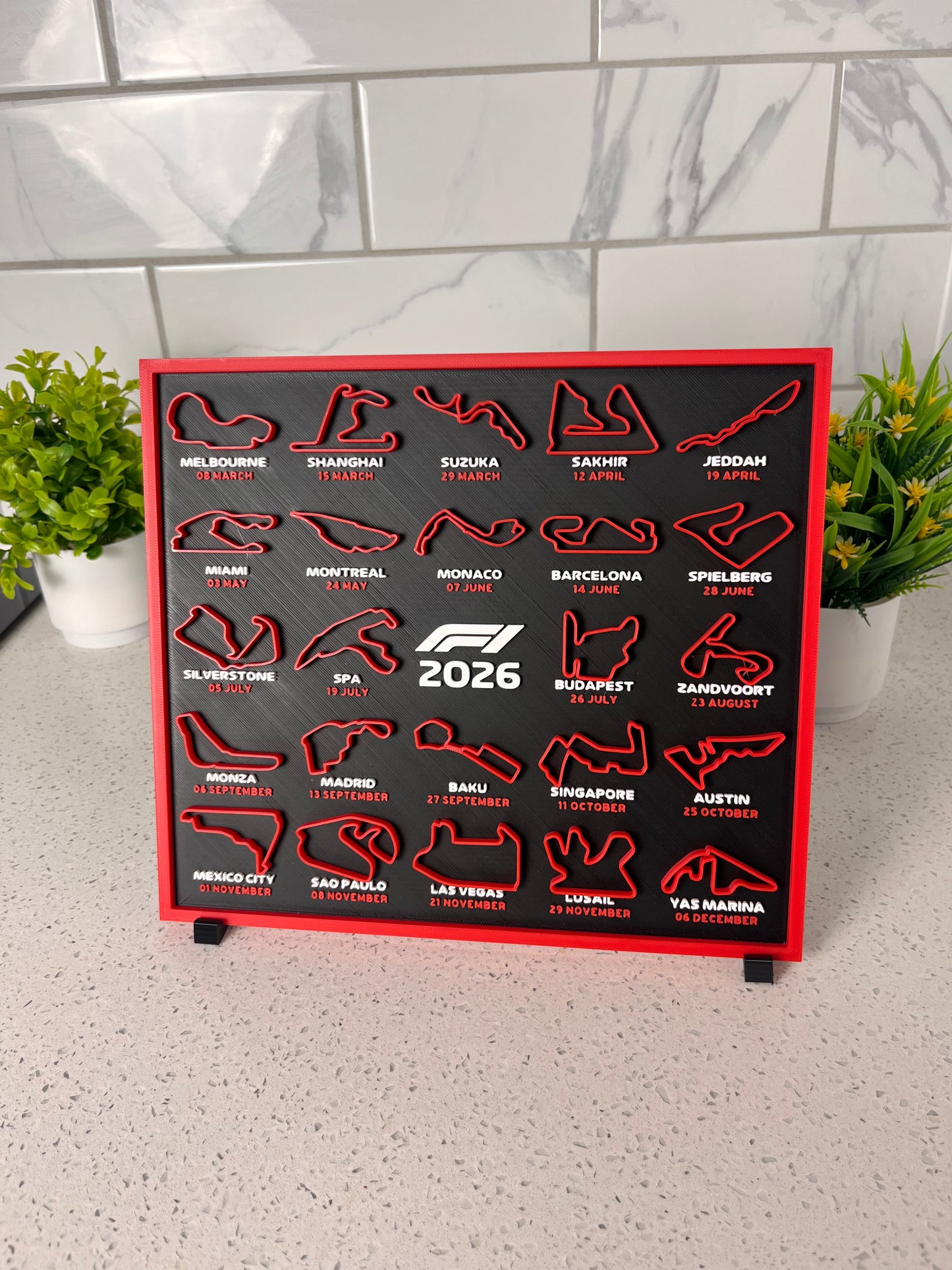 F1 2026 Race Calendar